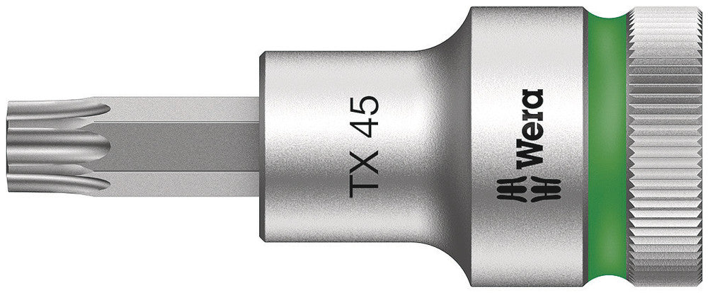 Wera 8767 c hf torx® torx® zyklop bit fatningskombination med 1 2 drev med holdefunktion, tx 25 x 140 mm - 1 stk. - 05003851001