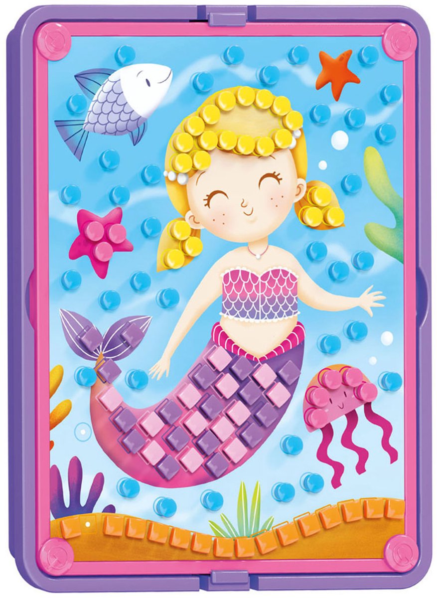 Quercetti indsats mosaik prinsesse, 300 stifter
