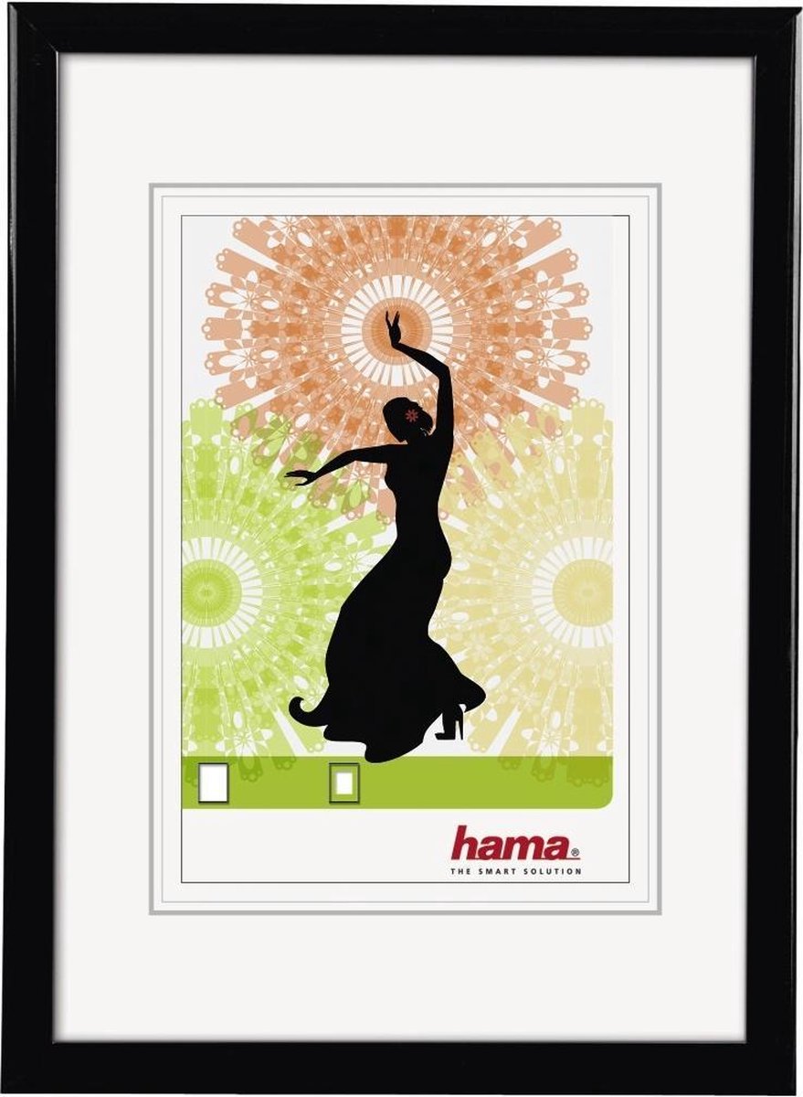 Hama fotoramme - madrid - 21 x 21,7 cm - sort