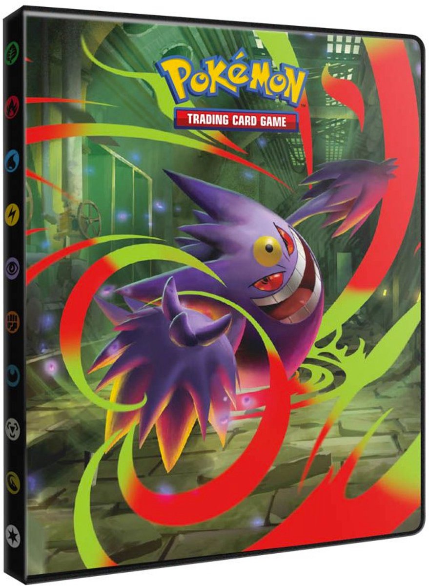 Pokémon pokã©mon - me02 - phantasmal flames - 4-lommers portefølje