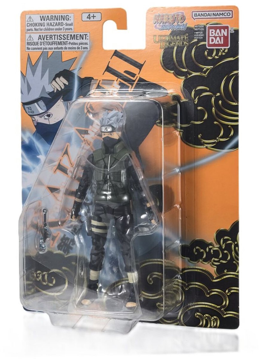 Naruto actionfigurer kakashi den store krig