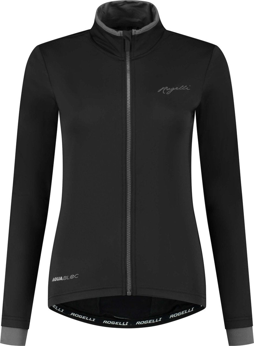 Rogelli essential fietsjack winter dames - zwart - xl