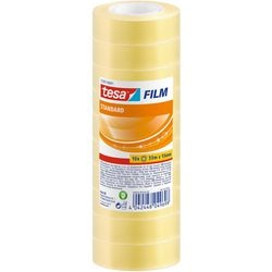 Selvklæbende tape standard tesa transparent 15mmx33m