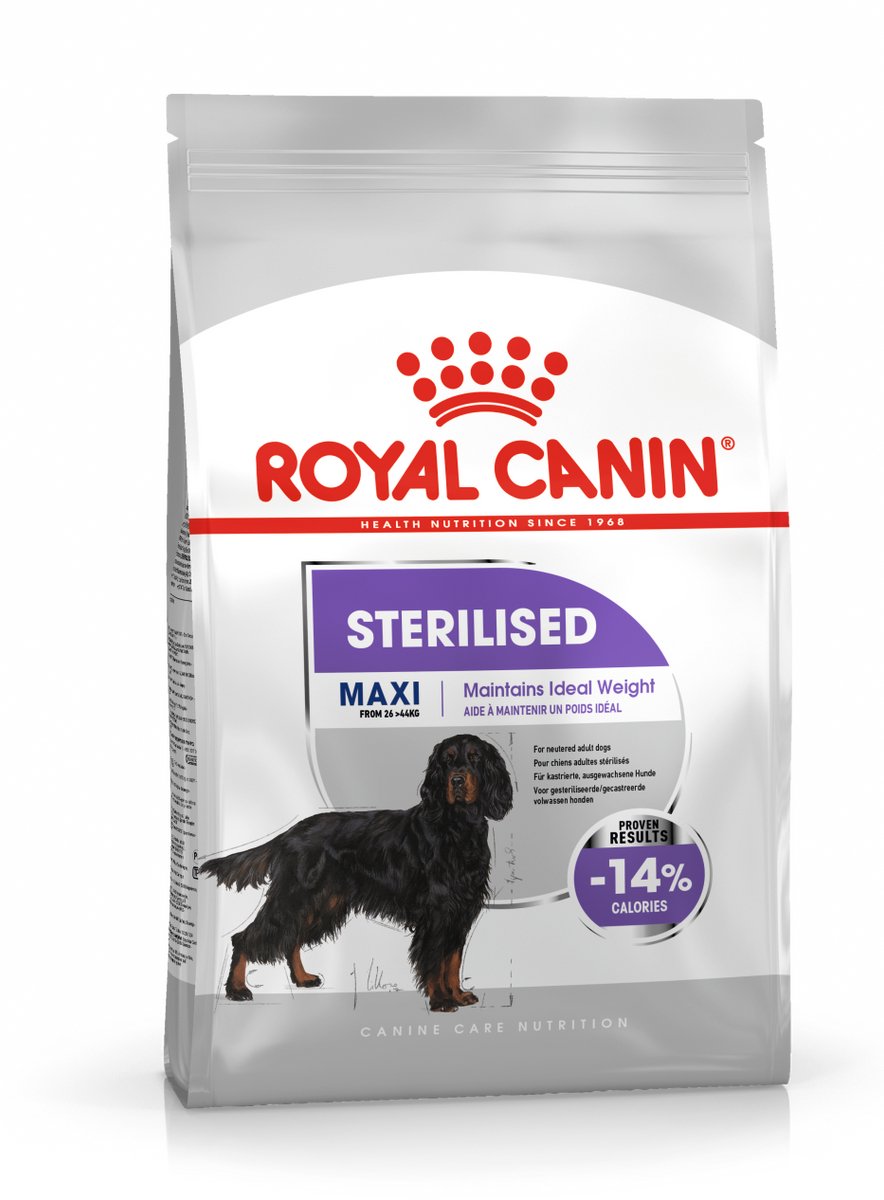 Royal canin steriliseret maxi - 12 kg - hundefoder