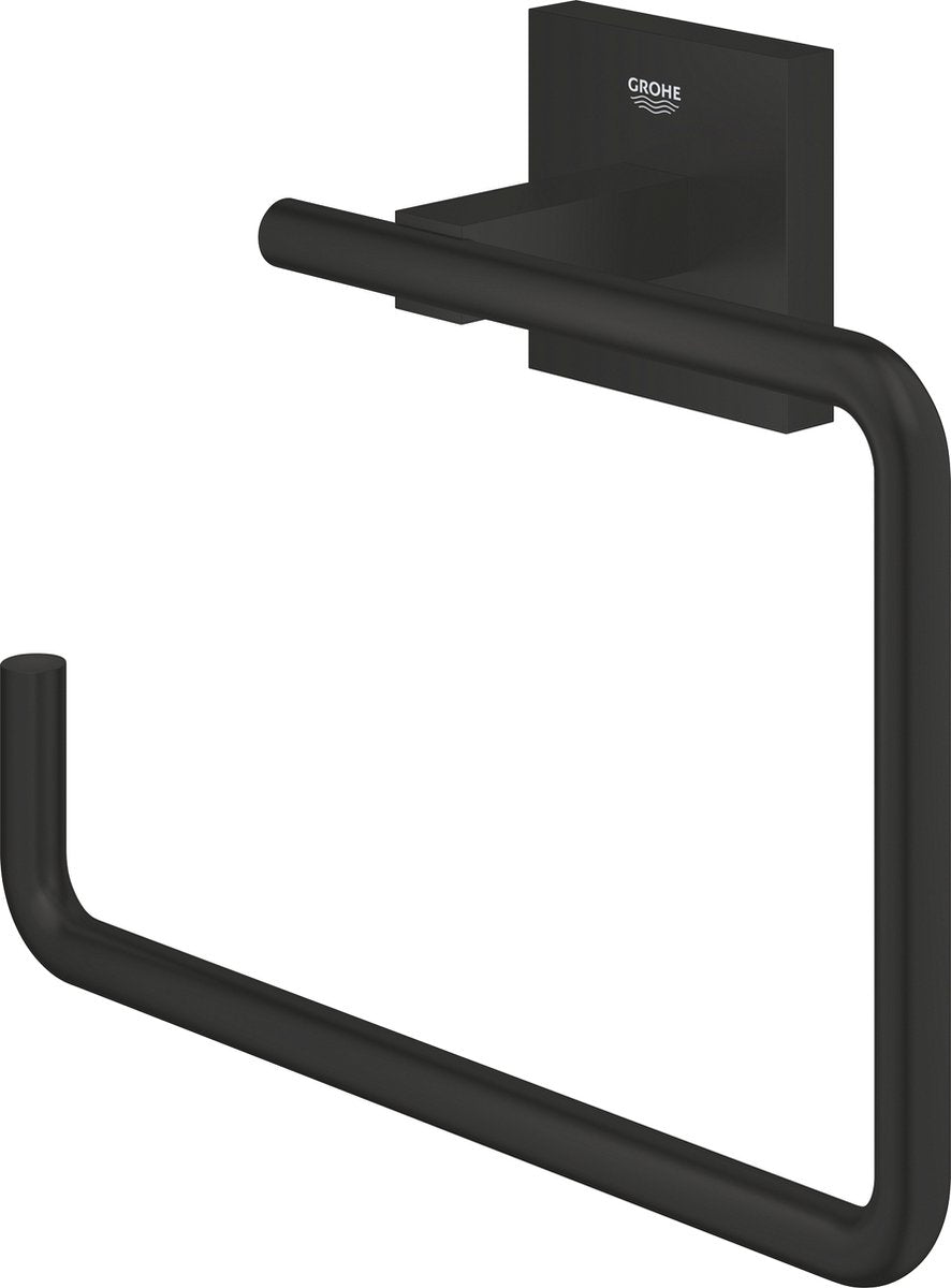 Grohe start cube håndklædering - mat sort