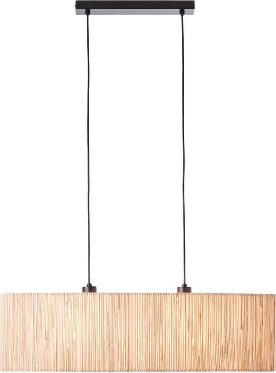 Brilliant wimea - hængelampe - e27 max 2x40w - sort natur