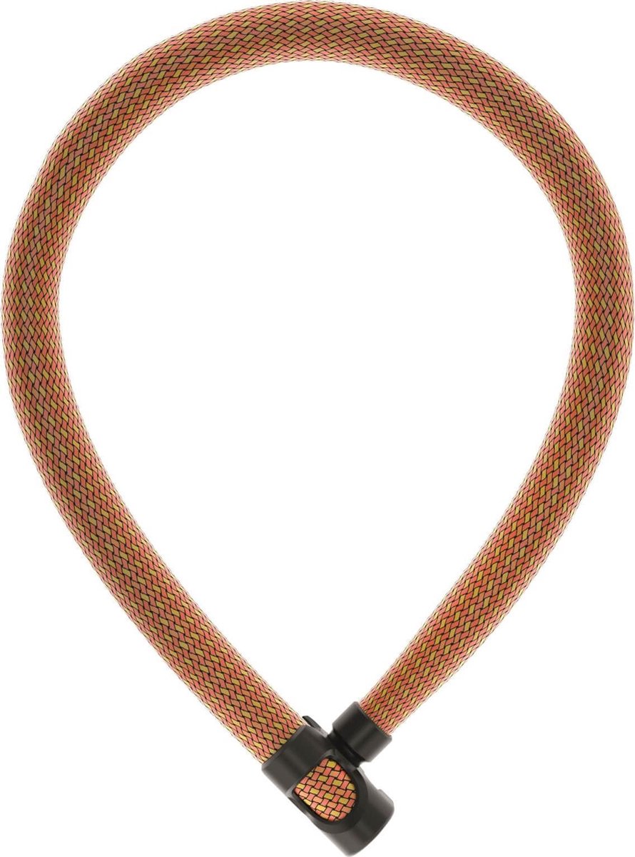 Abus Ivytex 7210 - Orange Cykelhalskæde Lås, 85 cm, nøglelås