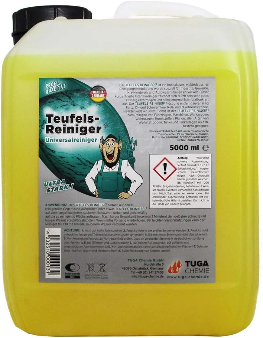 Tuga Chemie Universal Cleaner Teufels Cleaner Devil's Cleaner 5L Tuga
