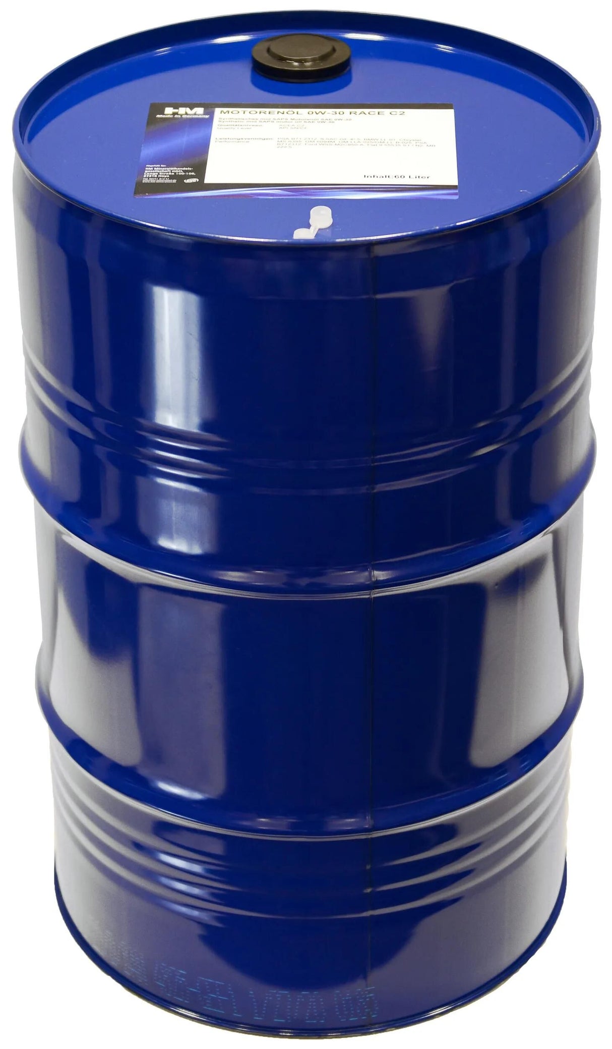 Hm motorolie top motorolie 5w-40 sl del synth. 60 ltr.
