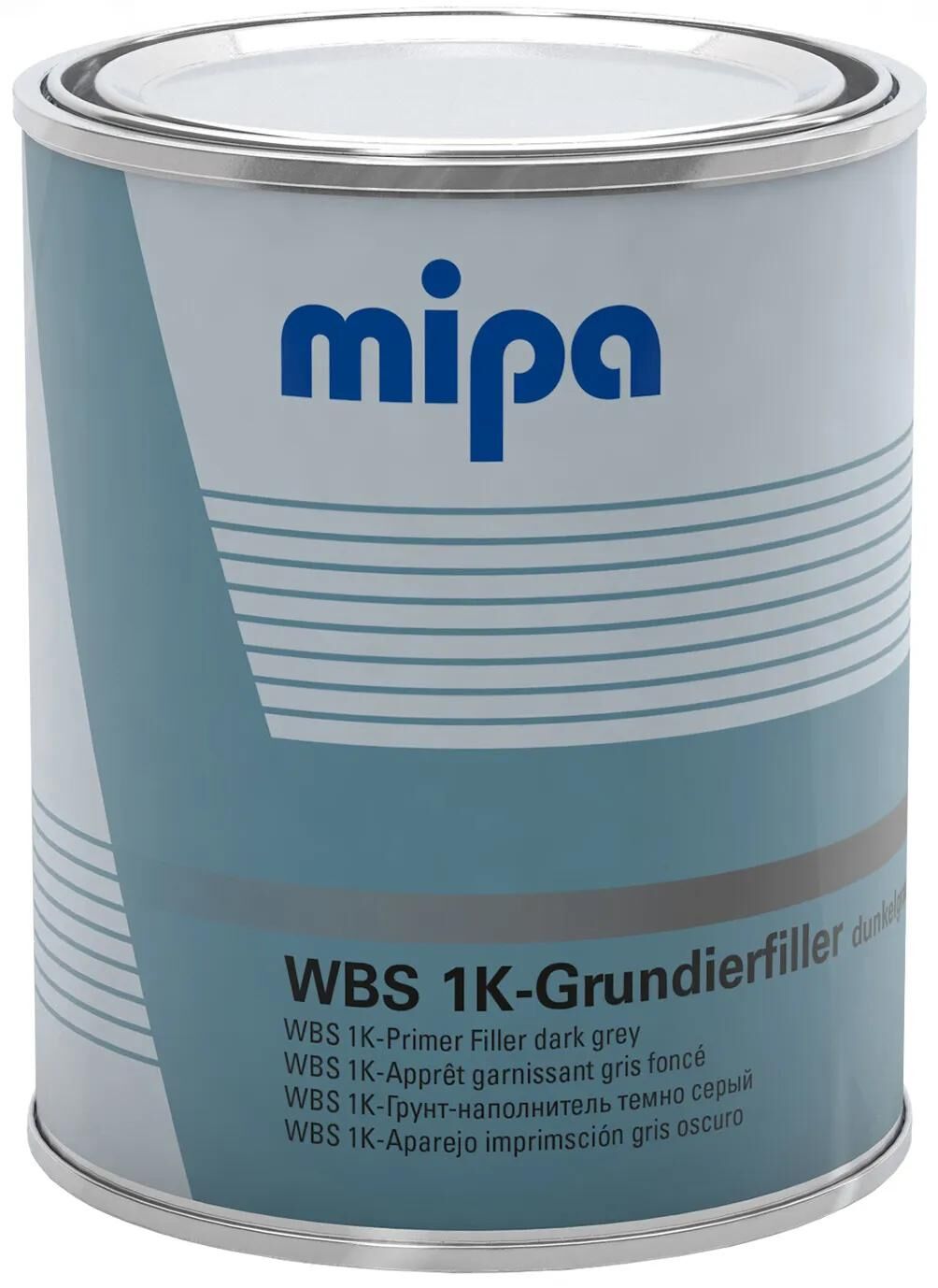 Mipa filler til primer wbs 1k wbs 1k primer filler mørkegrå