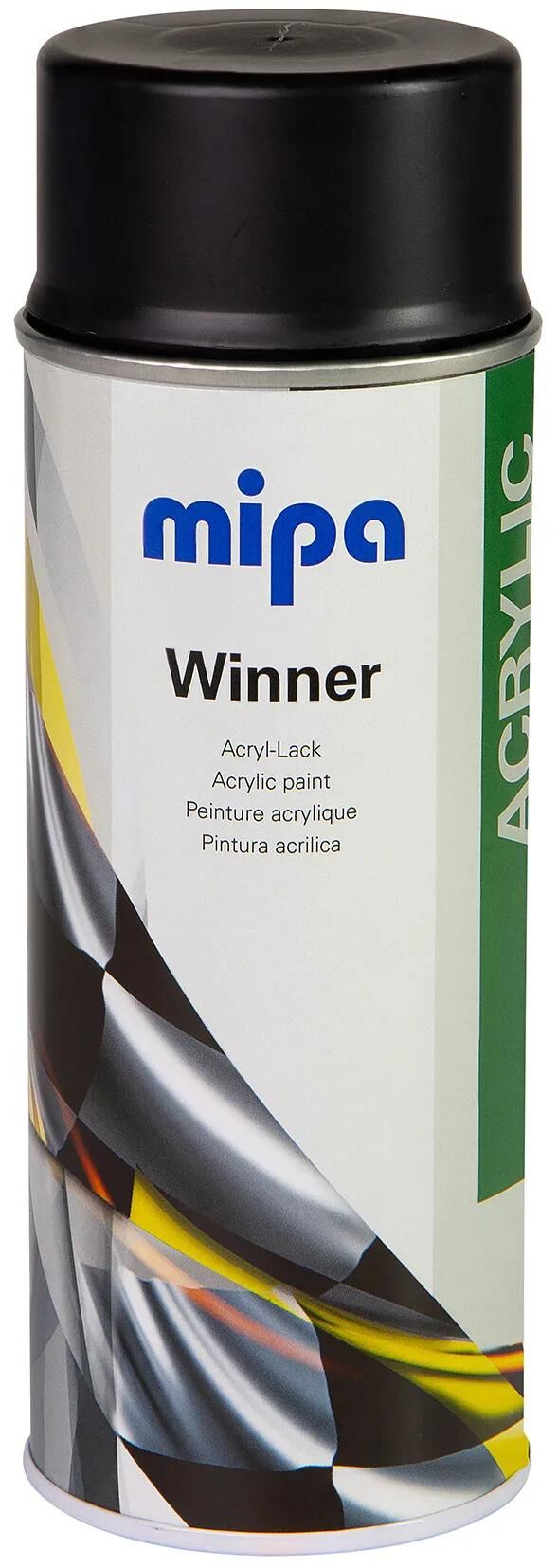 Mipa billak vinder akryllak sort s.- 400 ml