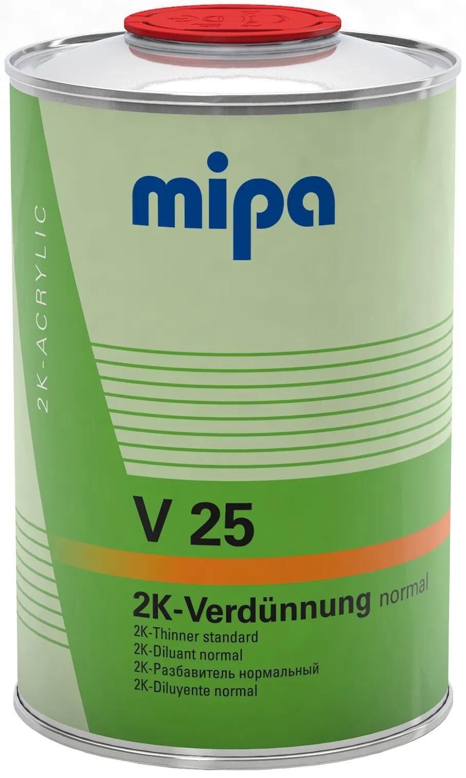 Mipa fortynding v 25 normal ds.2k-verduennung 1000 ml