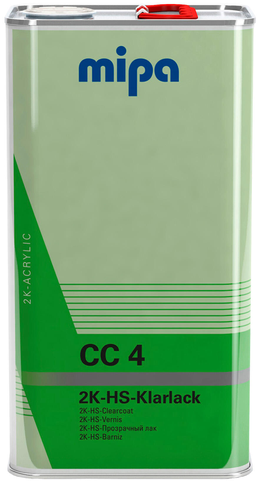 Mipa 2k-hs-klarlak cc4 2k hs klarmaling cc4 5.0