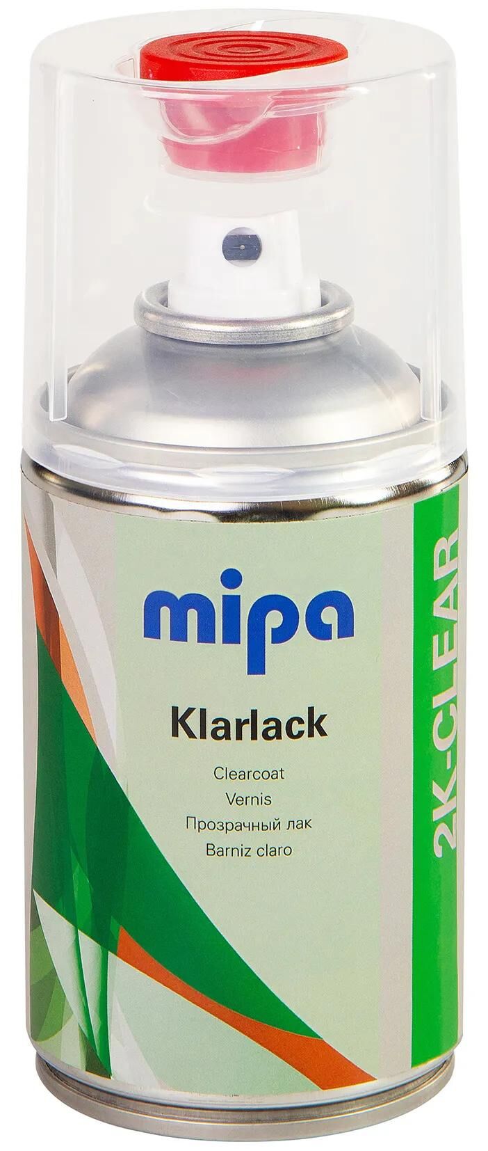 Mipa klarlak 2k klar malingsspray 250m højglans