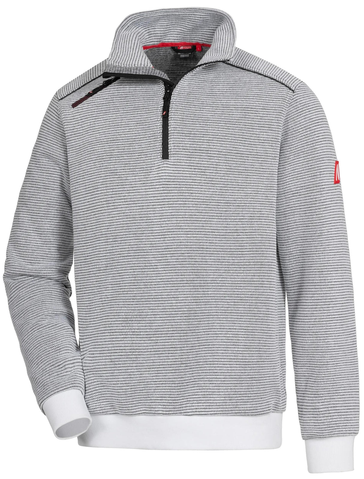 Nitras sikkerhedstrøje motion tex plus pullover størrelse. l hvid nitras motion tex plus