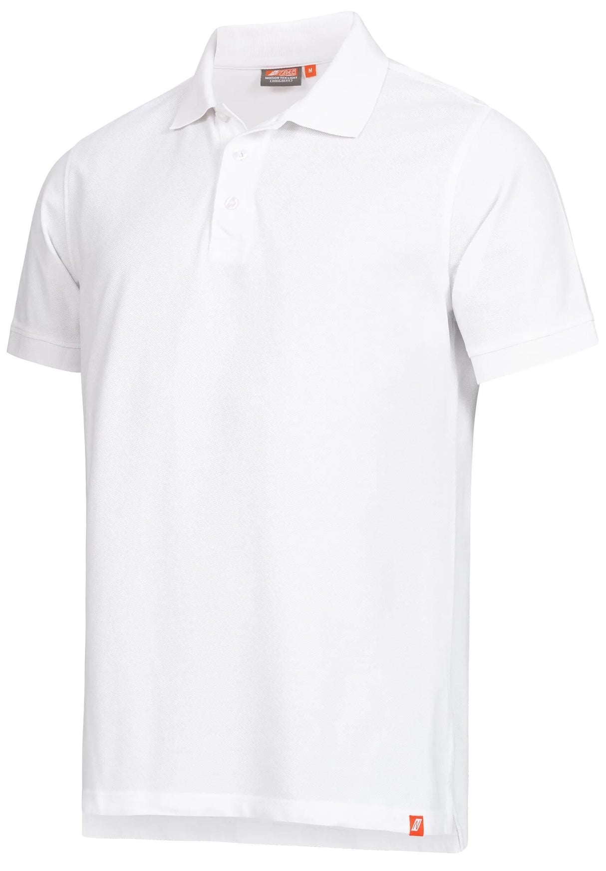 Nitras sikkerhedspoloshirt motion tex let polotrøje størrelse. l hvid nitras motion tex lys