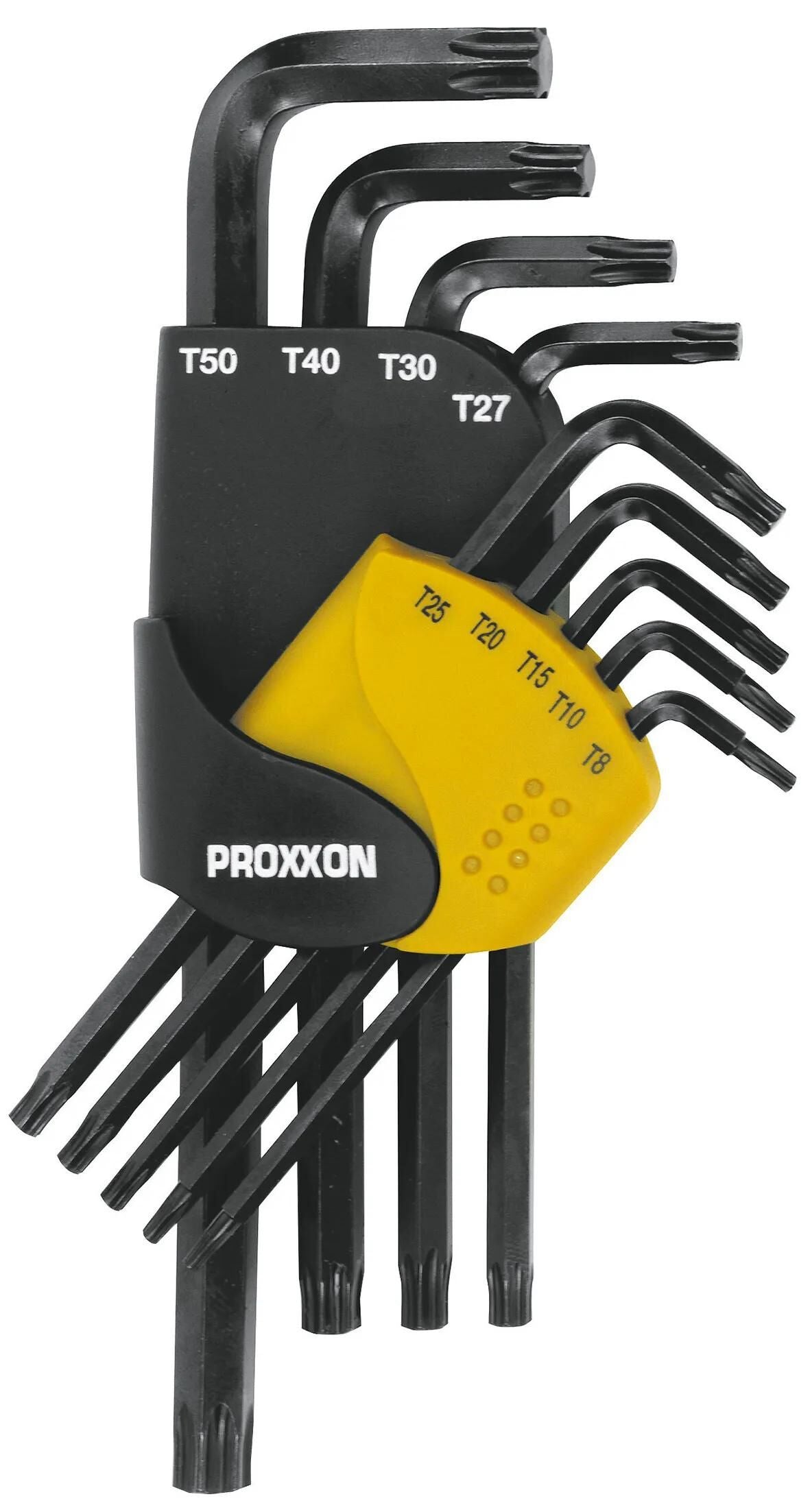 Proxxon Winkelstiftschlüsselsatz vinkelnøglesæt torx 9-delt