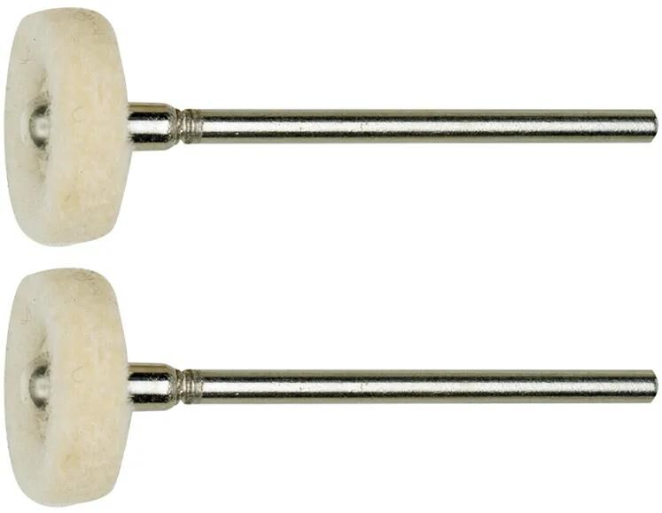 Proxxon polerpen sæt filt polerhjul 22mm 2 stk