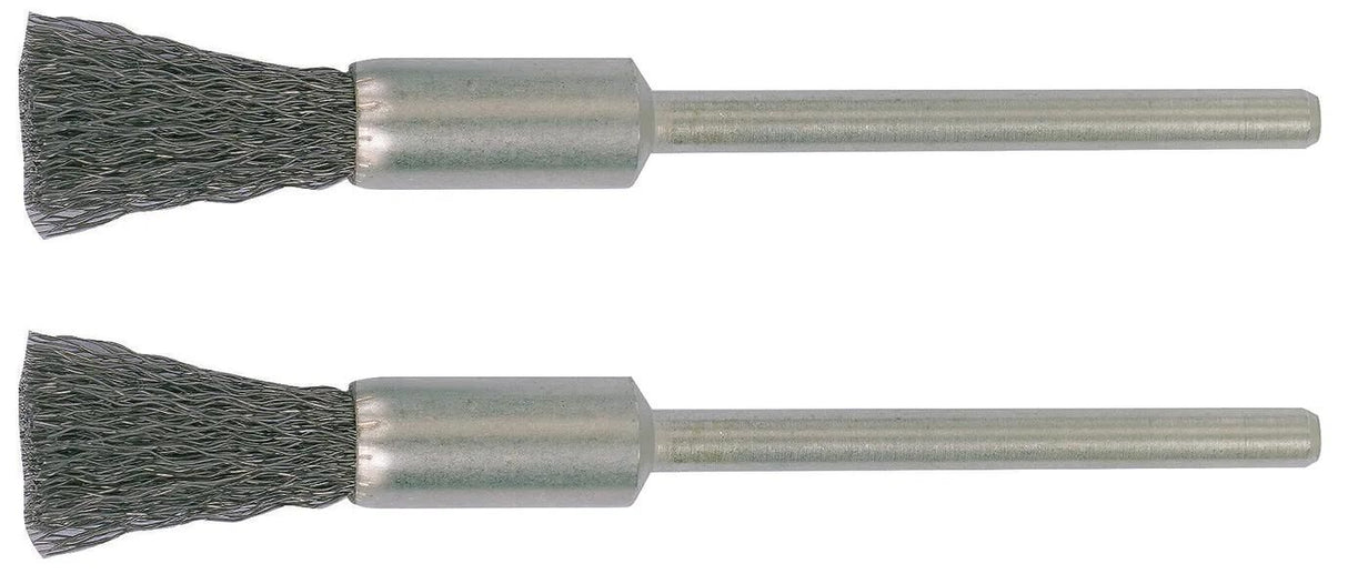 Proxxon børste børster skaft 2,35 d=8mm stål 2stk.