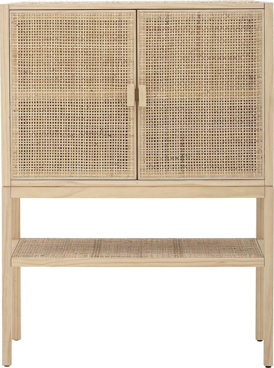 Bloomingville - sanna kabinet - beige - gmelina træ