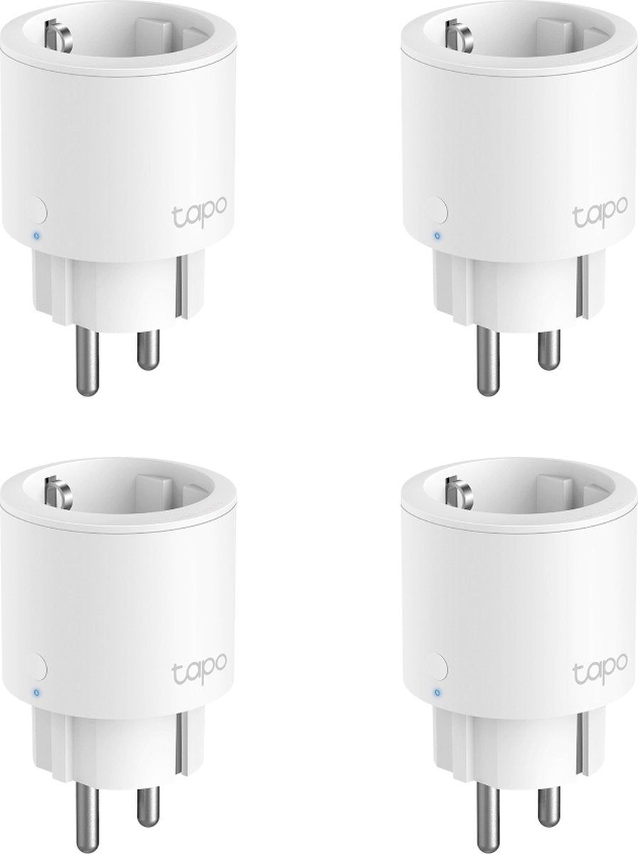 Tp-link tapo p115 - smart stik 4-pak - smart stik - WiFi-stik - energiovervågning - mini