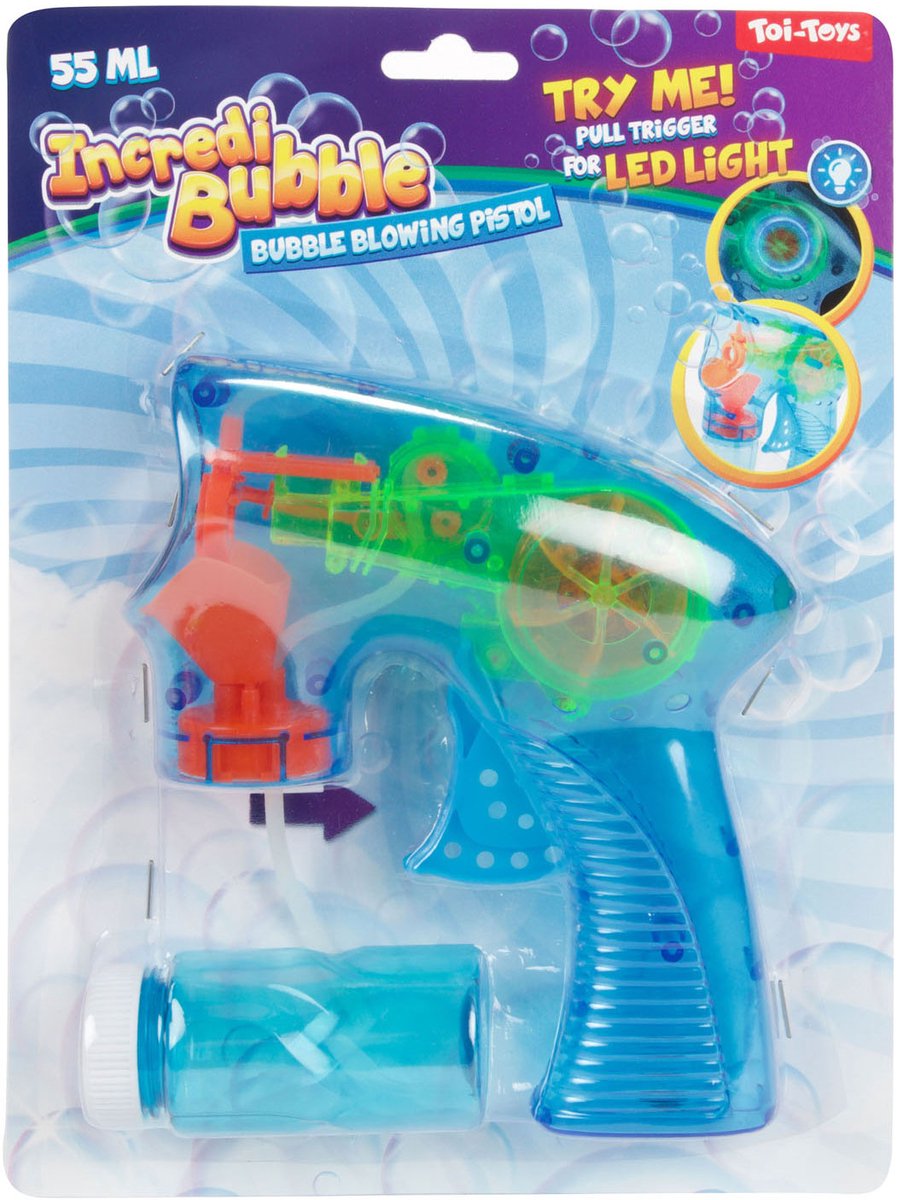 Toi-leys Incredibubble Bubble Blære Rack med lys