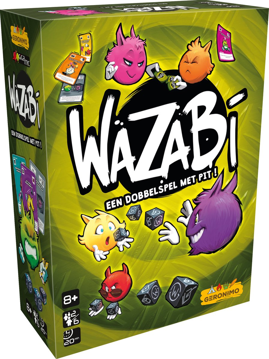 Geronimo spil wazabi terningespil