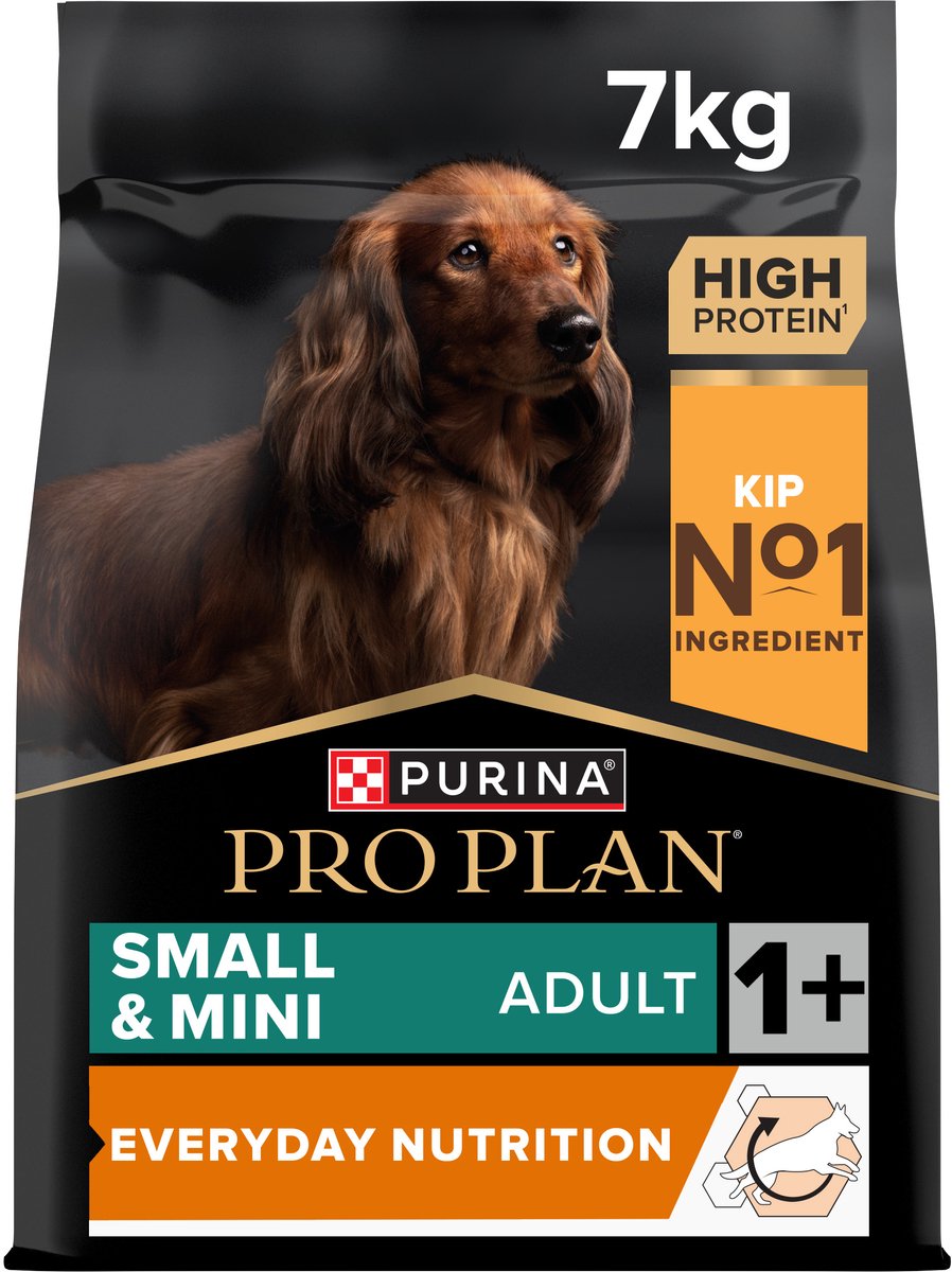 Pro plan purina lille mini voksen - hundefoder - kylling - 7 kg
