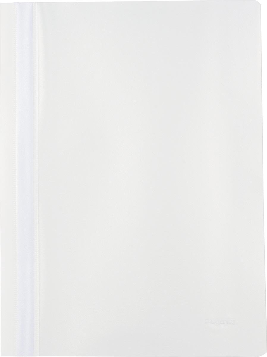 Pergamy quick-fix mappe, ft a4, pp, pakke med 25 stk., hvid