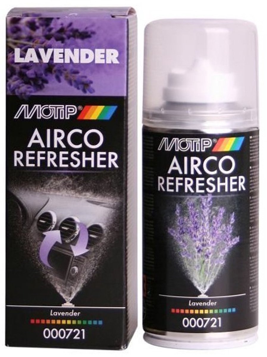 Motip 1051486 - aircondition genopfrisker lavendel spraydåse 150 ml | 1 stk