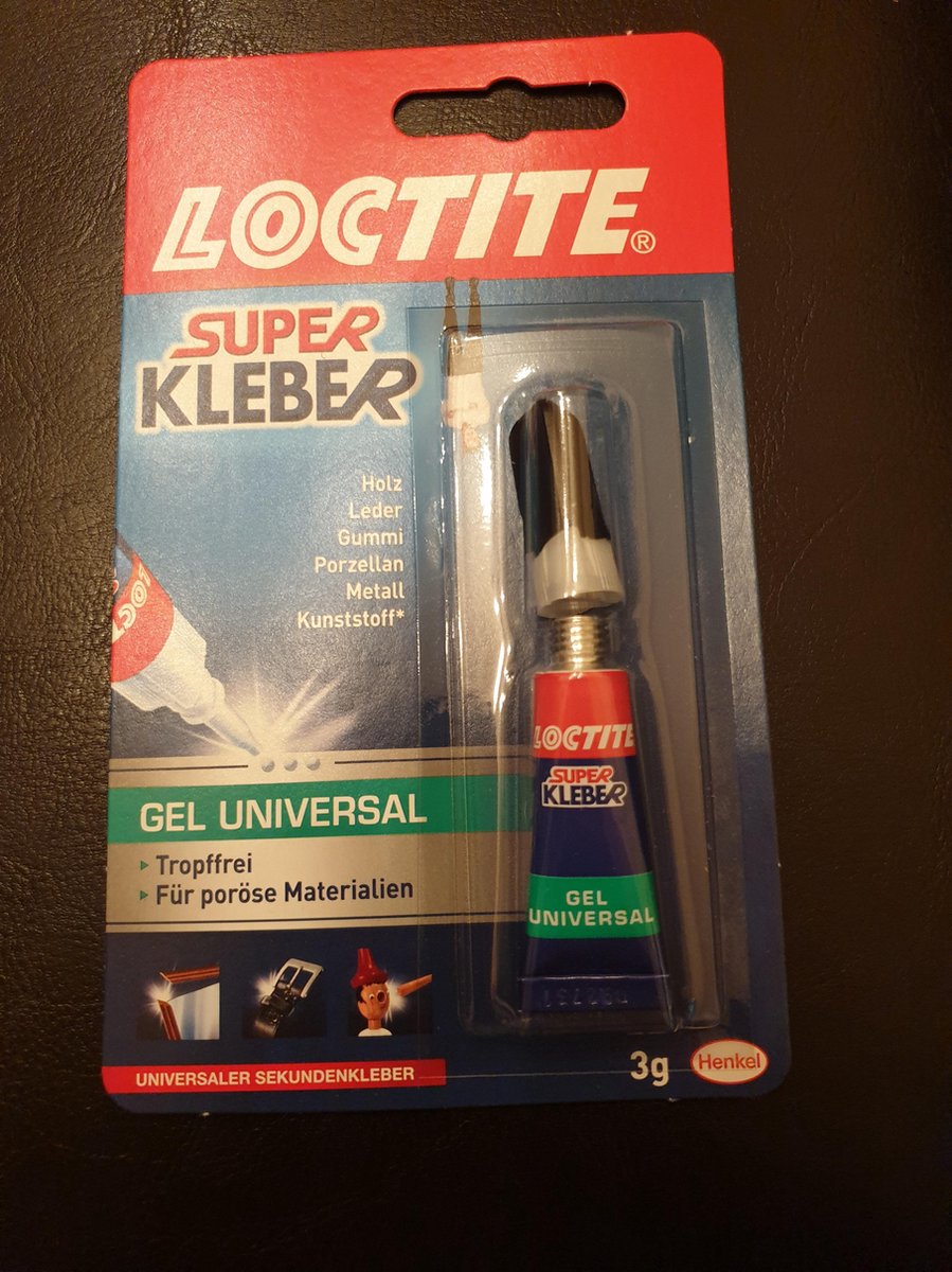Loctite super kleber gel universal seondeglu