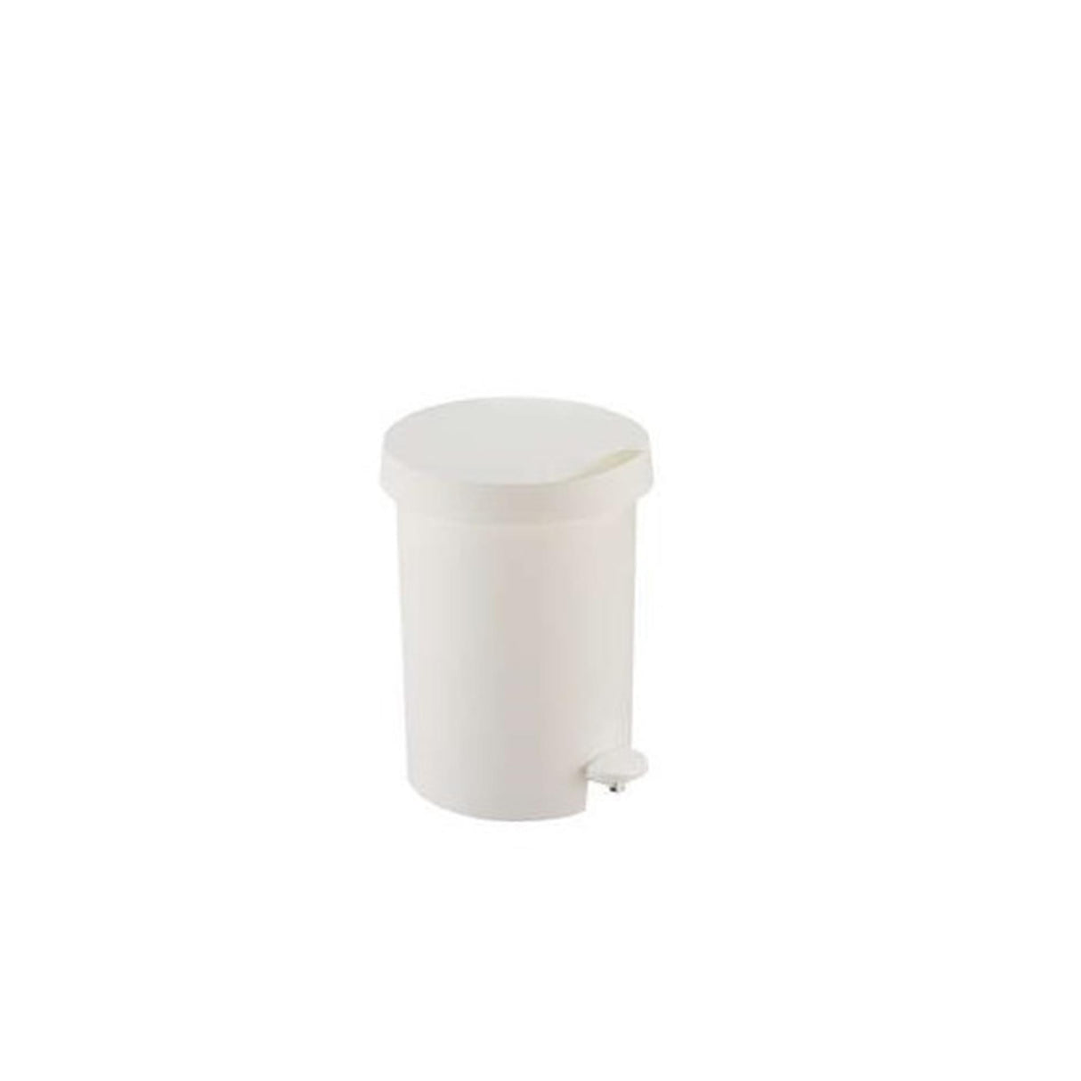 Soltøj stjernetegn pedalspand 5 liter hvid, diameter 20,5x28,5cm