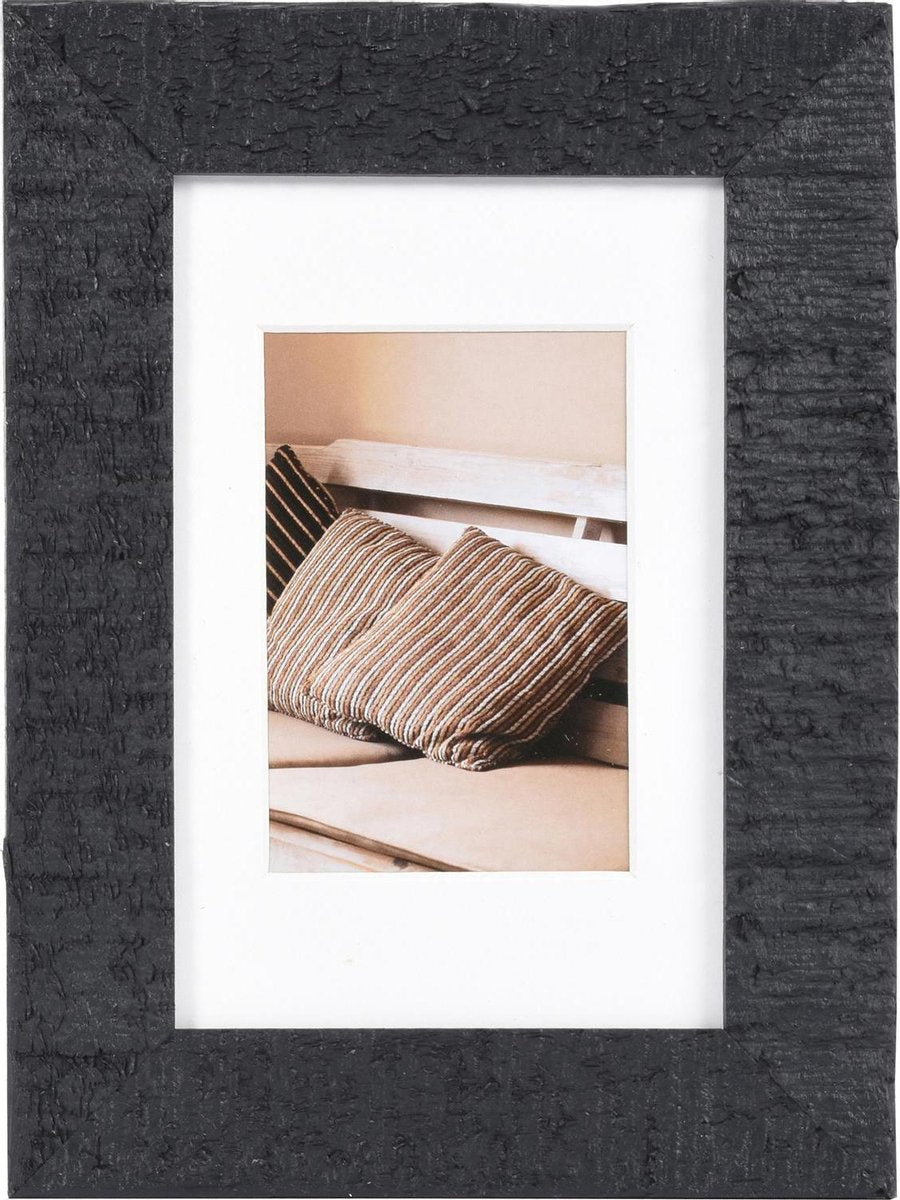 Henzo fotoramme - - drivtømmer - fotostørrelse 10x15 cm - sort