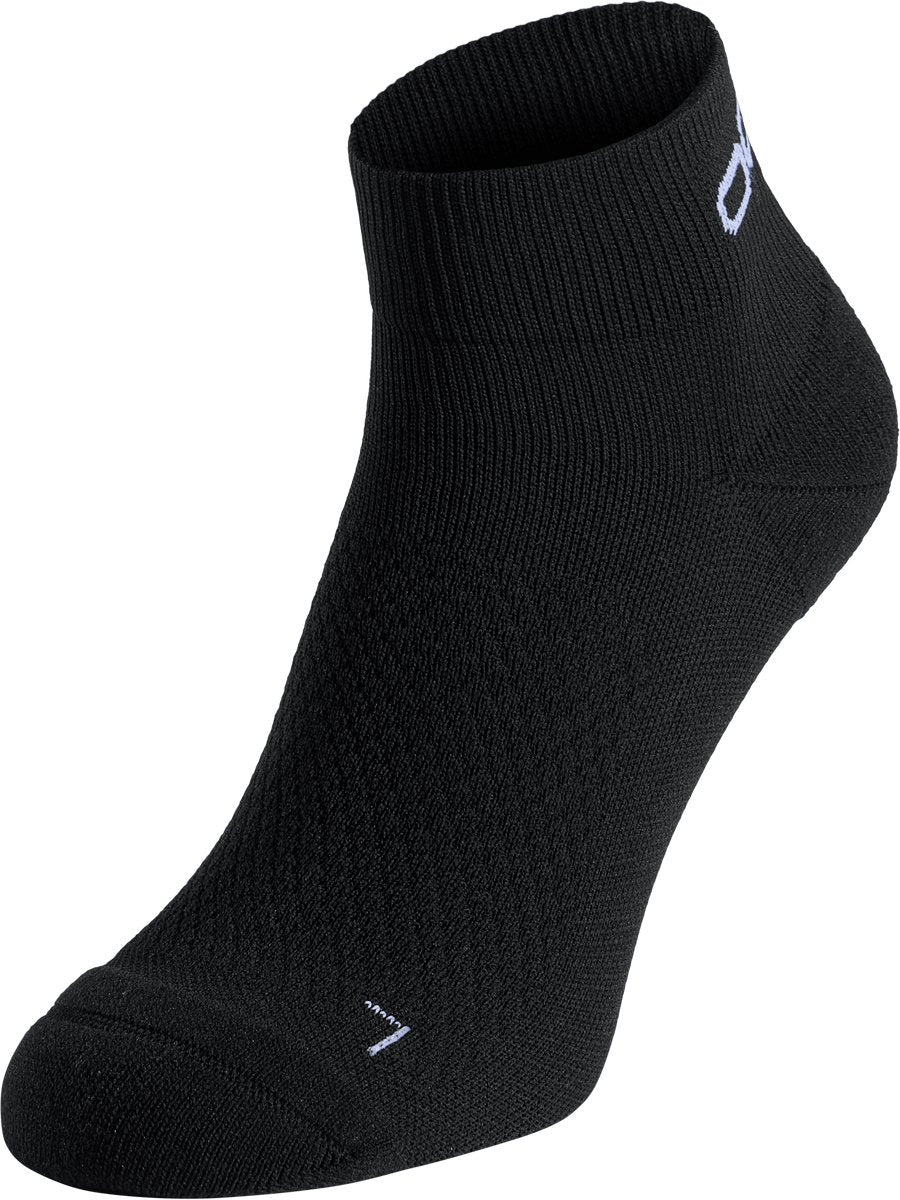 Odlo essentials ankelstrømper - unisex - sorte - 36-38