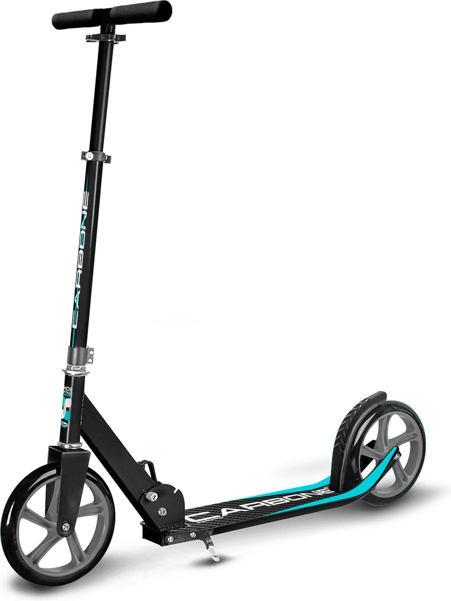 Slids control foldbar justerbar scooter 200mm med støtteben carbon