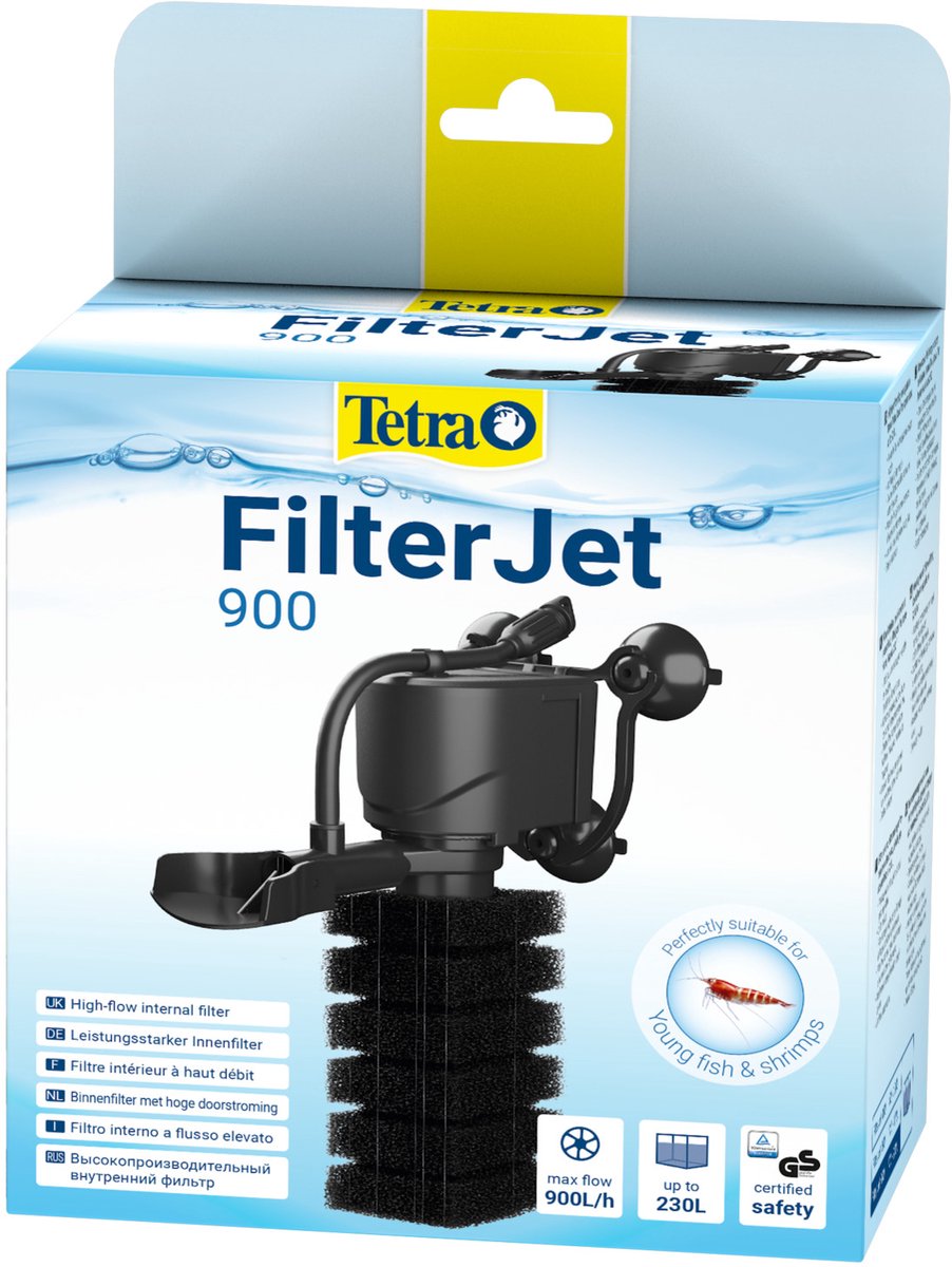 Tetra filterjet - indvendige filtre - 900 l