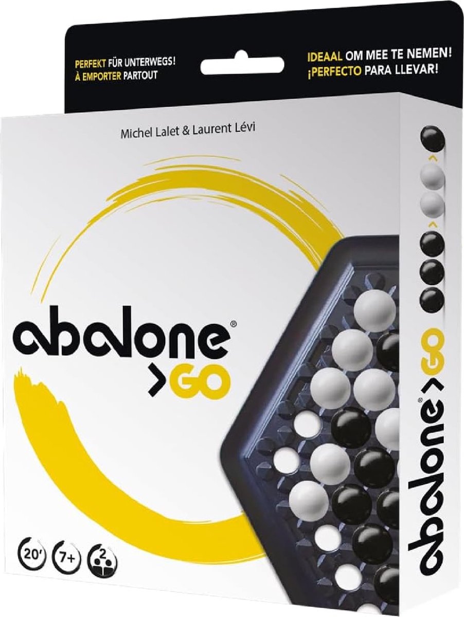 Asmodee abalone go rejsespil - 2 spillere - strategisk spil