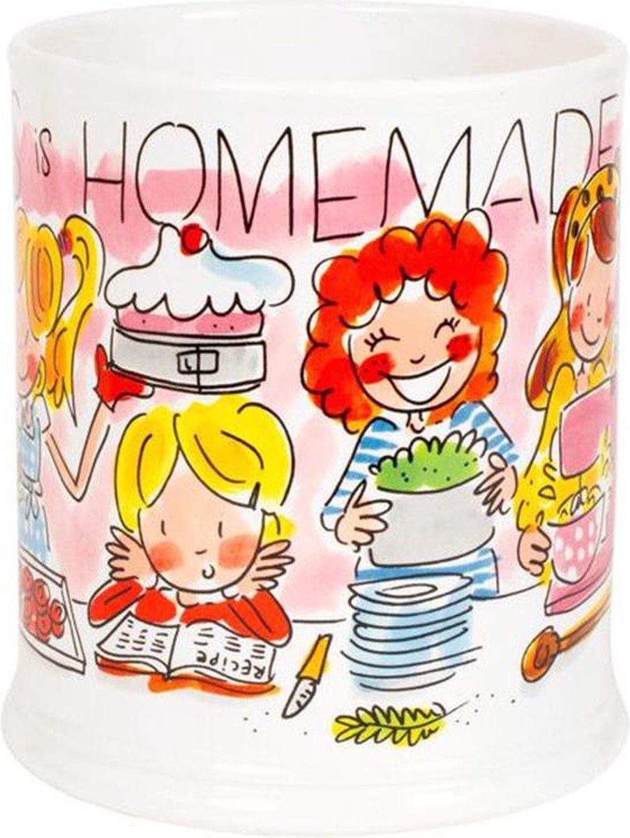 Blond amsterdam even bijkletsen pollepel pot
