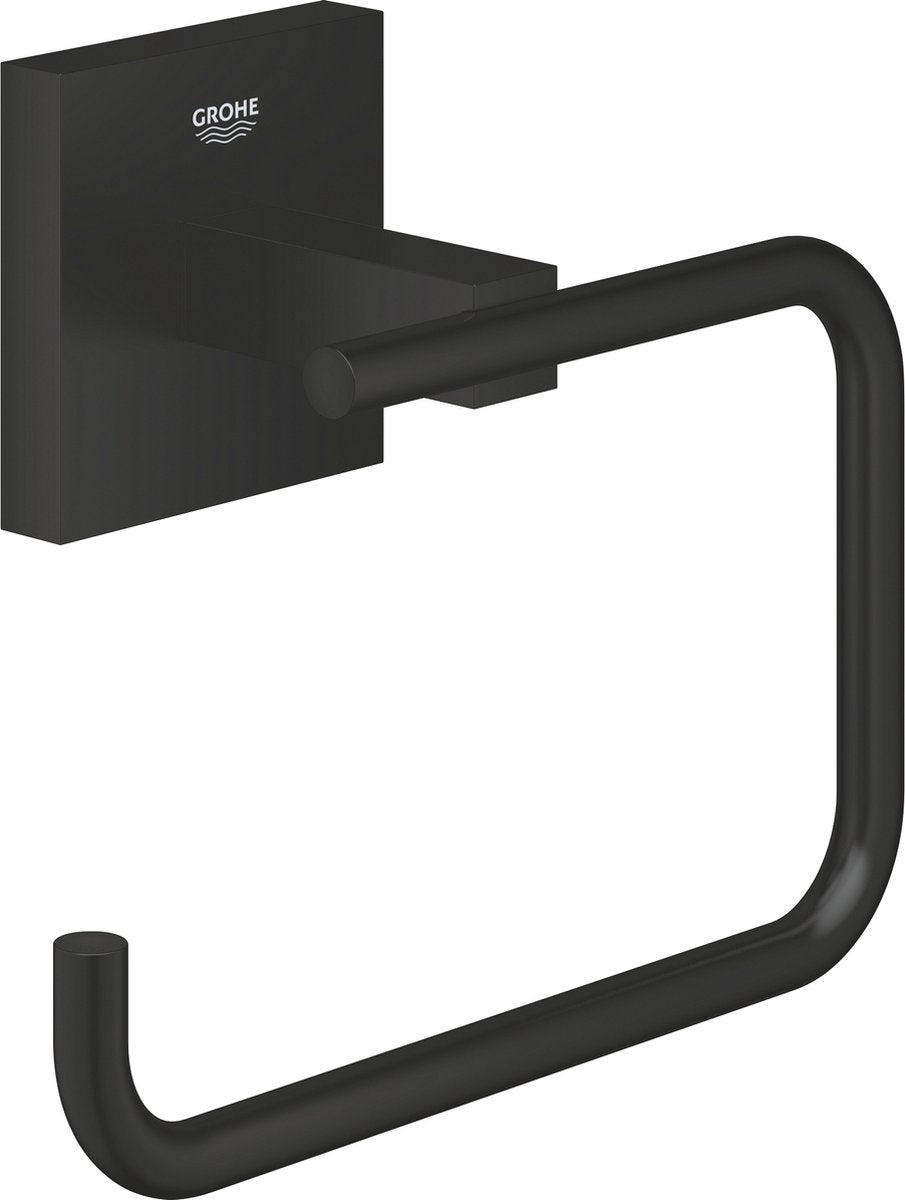 Grohe quickfix start kube toiletrulleholder - mat sort