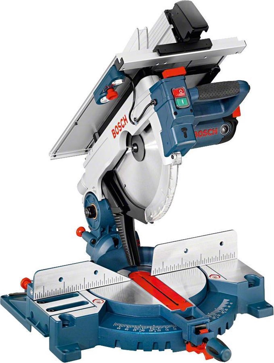 Bosch stationær maskine gtm 12 jl (skubbepind, støvpose, savklinge 305 x 30 mm)
