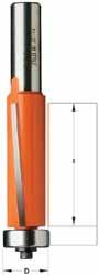 Cmt kantfræser+leje hw s=8 d=19x25