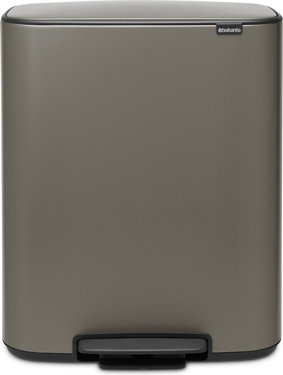 Brabantia bo affaldsspand - 60 liter - 1 rum - platin