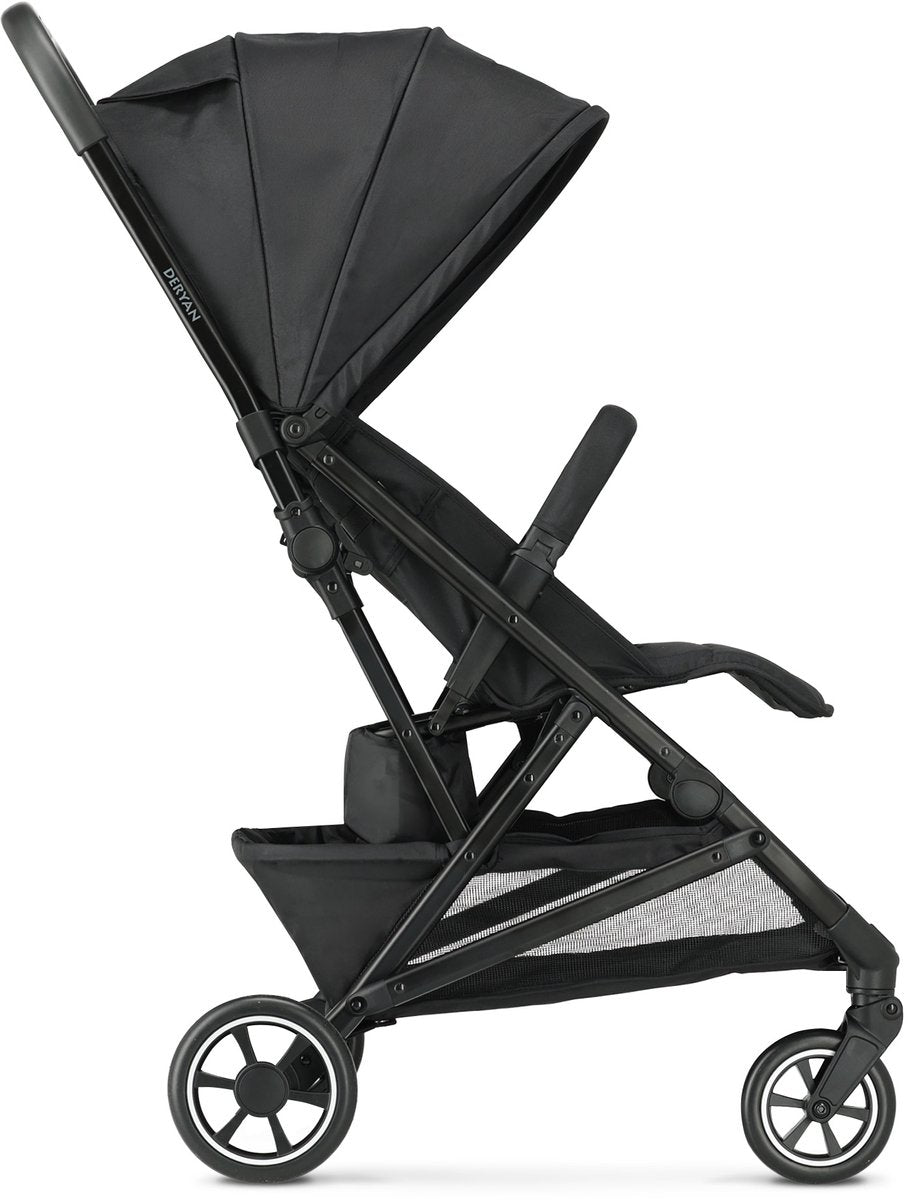 Deryan easy2 luxe buggy - lichtgewicht - compact - inklapbaar - zwart