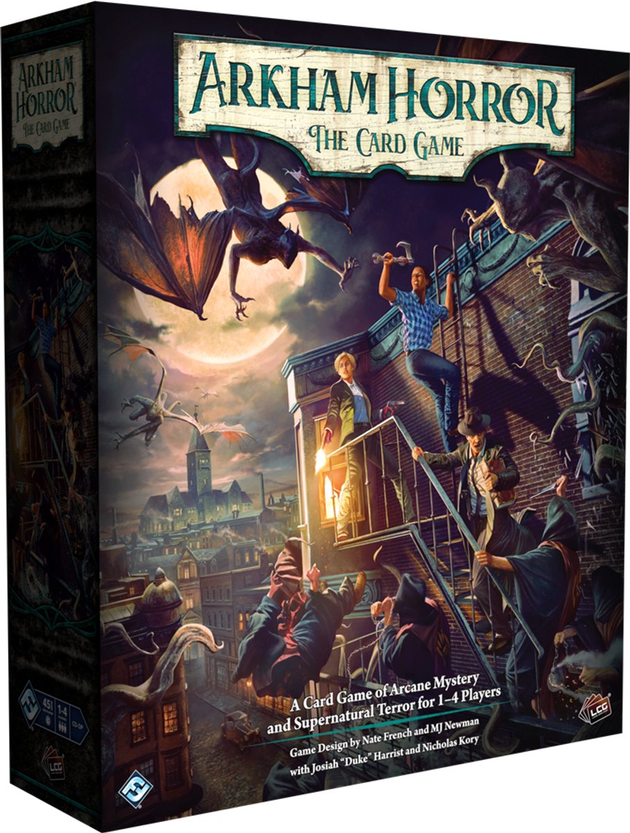 Asmodee arkham horror kortspil kapitel to kerne sæt spil.