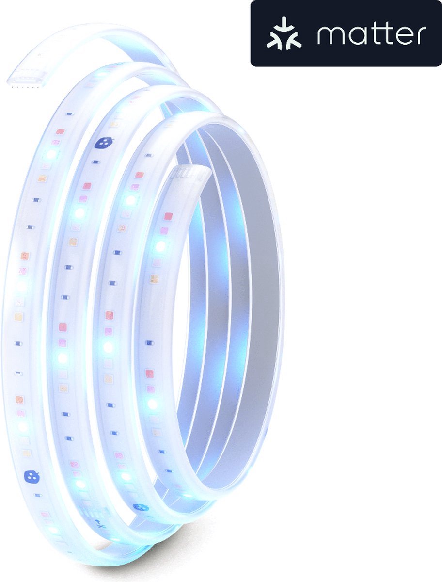 Nanoleaf matter lysstrimmel forlængelse - smart belysning - 2 ekstra meter