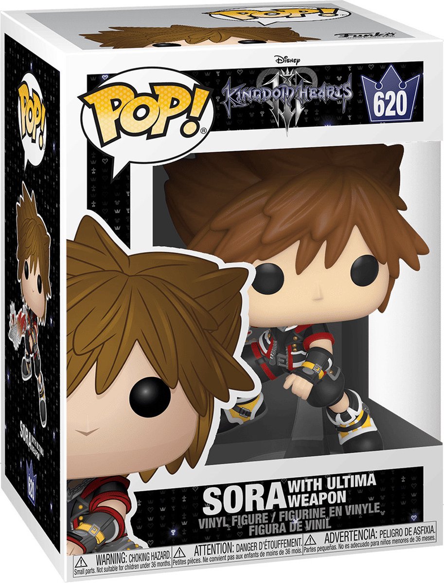 Funko pop-spil: kingdom hearts 3 - sora med ultimativ våbenpop #620