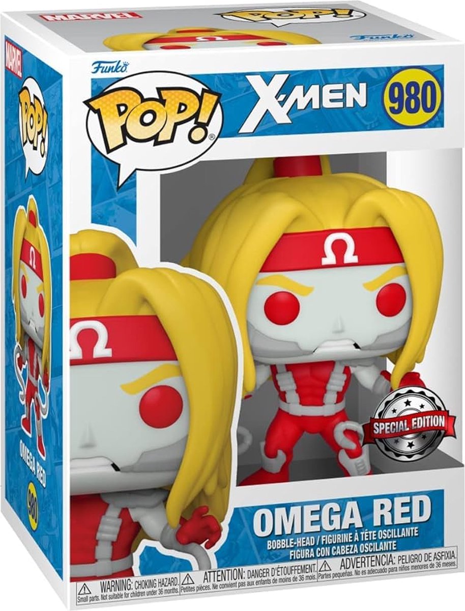 Funko pop! marvel: x-men - omega rød eksklusiv