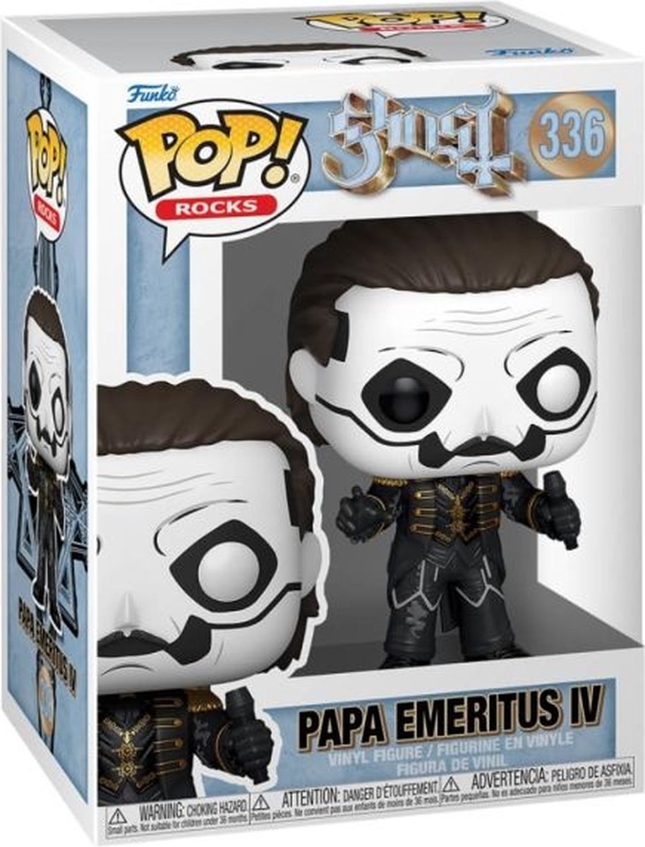 Funko pop rocks: spøgelse - papa emeritus iv pop #336