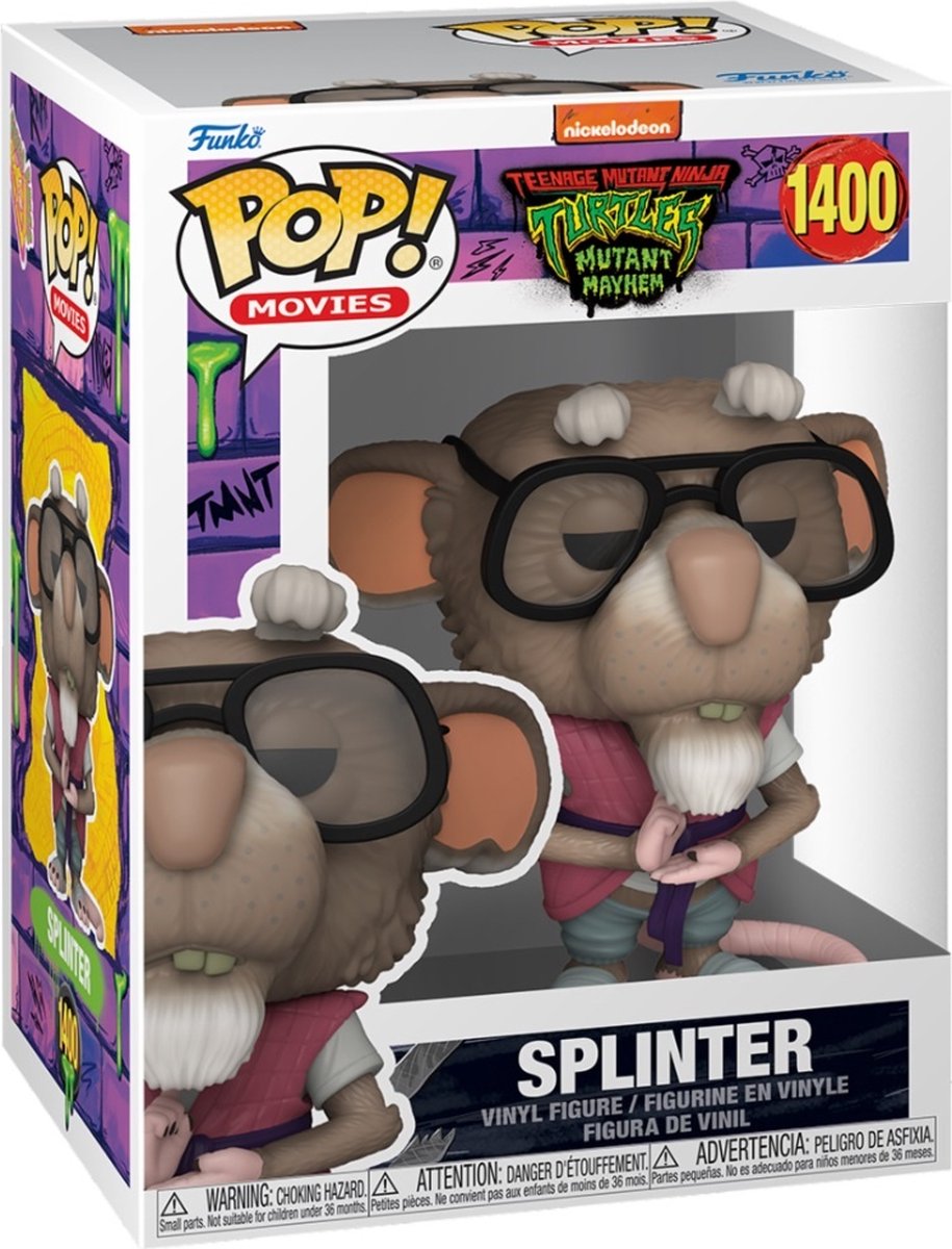 Funko pop-film: tmnt splinter - pop #1400