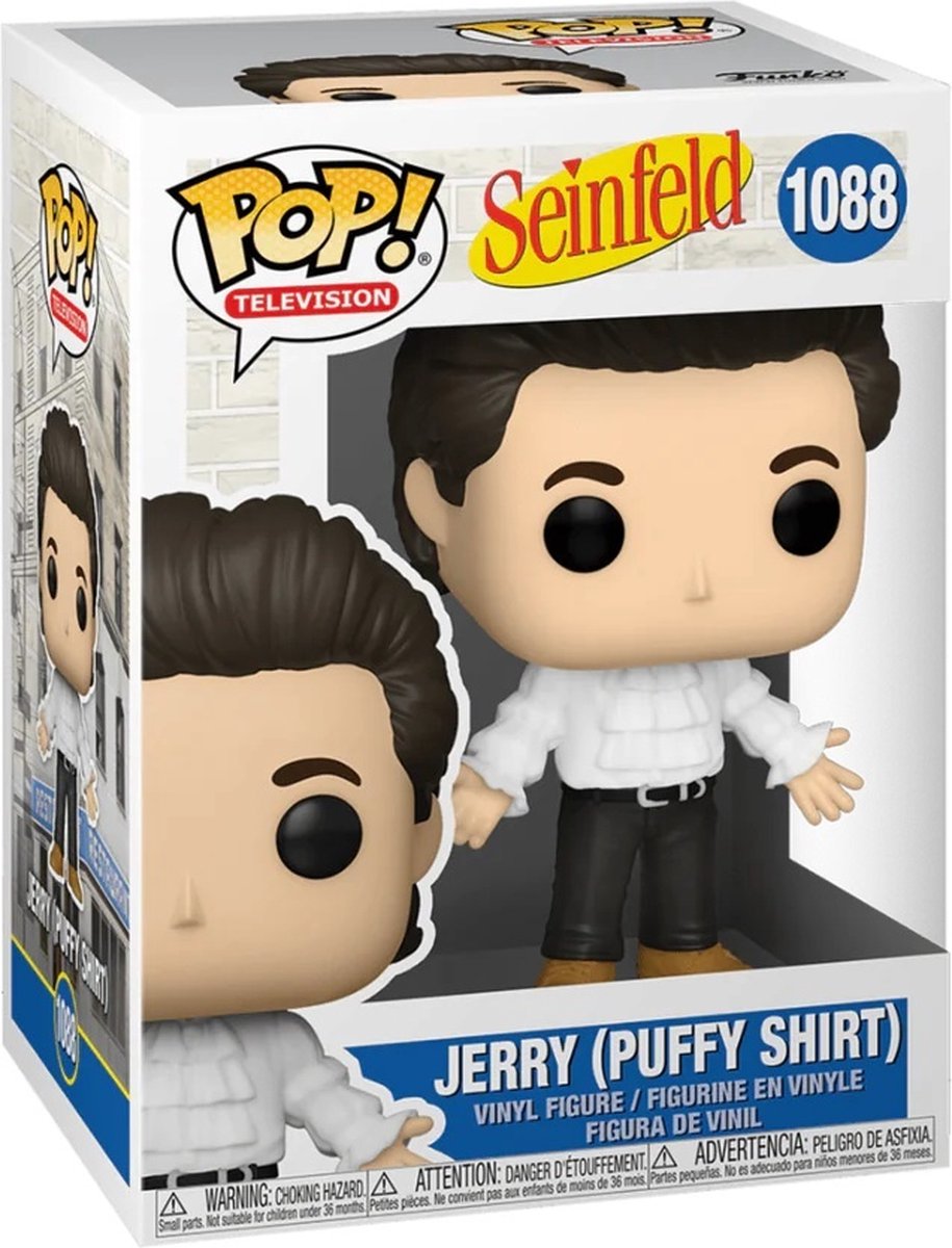 Funko pop-tv: seinfeld - jerry (puffy shirt) - pop #1088